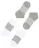 Esprit Summer Stripe 2-Pack Sneakersocken (17451) white grey mix