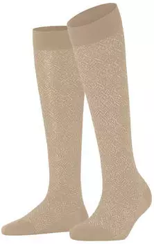 Falke Snow Glitter Kniestr&uuml;mpfe country