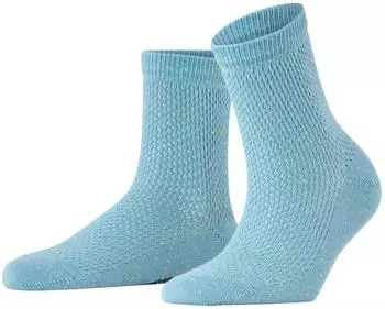 Burlington Neon Splash W Sso Socken (27203) blau steelblue