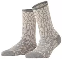Falke Owl Rhapsody Damen Socken steel mel. (3165) 35-38