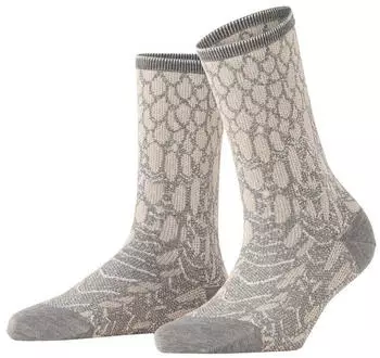 Falke Owl Rhapsody Socken steel mel.