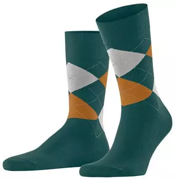 Falke Socken Sensitive Argyle (12535) petrol