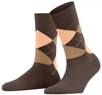 Falke Sensitive Argyle Socken (5888) brown tan
