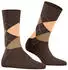 Falke Sensitive Argyle Socken (5888) brown tan