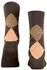 Falke Sensitive Argyle Socken (5888) brown tan
