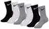 Nike NHN Basic Pack Crew Socks Kids 6er-Pack (UN0030) white/dark gray heather/black