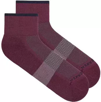 Icebreaker Multisport Light Micro Socks (IB1051270PX1001) dark berry/midnav/grey plum