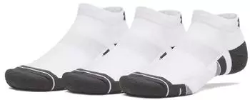Under Armour UA Perf Tech 3PK Sportsocken white/jet gray