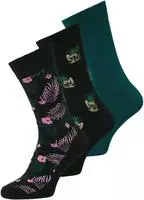 Jack & Jones Freizeitsocken "JACPINEAPPLE SKULLS SOCKS 3 PACK SN" Packung, 3...