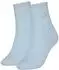 Calvin Klein CK Women Short Sock 2P Shiny Logo Socken (701229680) hellblau