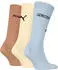 Puma Unisex Logo Stacking Crew Sock (52970708) blau / soft gelb / cinnabar