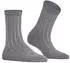Falke Eyelet Socken light greymel.
