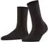 Falke Cotton Rib Socken - dark brown