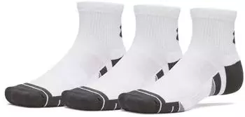 Under Armour UA Perf Tech 3PK QTR Sportsocken 3er-Pack (6015138) white/jet gray