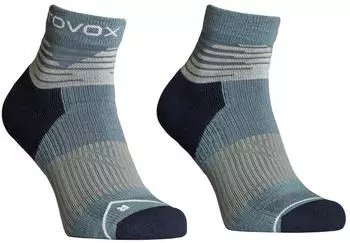 Ortovox All Mountain Quarter Socken (54870) icy shore/blau/grau
