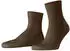 Falke Run Rib Crew Socken (16624) braun cappucino