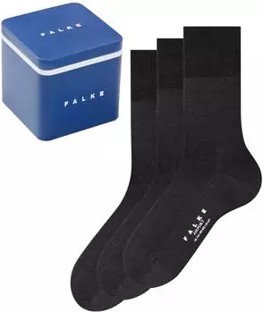 Falke Airport 3-Pack Socken (13007) schwarz box