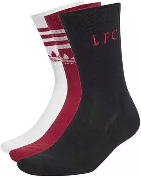 Adidas Liverpool FC 3PP Socken (DVI56) black/active maroon/grey two