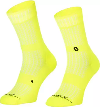 Scott Performance Crew Socken safety yellow