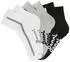 Bench Tennissocken mit Hochfersen-Frottee (56682843) 2x schwarz/2x grau meliert/2x weiß