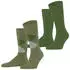 Burlington Everyday Argyle Socken 2er-Pack (21044) lime green