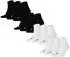 Puma Quarter Plain 12P Socken (TB_701230337-12P-2/2/3/3-35/38) schwarz/weiß