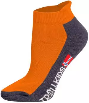 Trollkids Kids Hiking Low Cut Socks II (929) bright orange