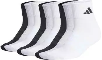 Adidas Cushioned Sportswear Quarter Socken 9er Pack schwarz