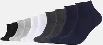Camano CA-Soft Organic Cotton Quarter Socken 10er Pack (3023010) navy mix