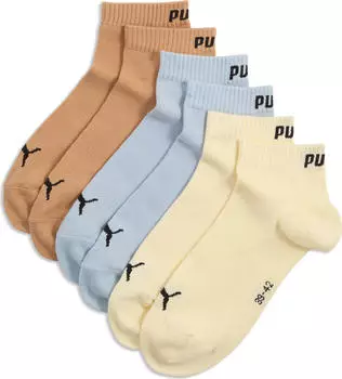 Puma Cotton Quarter Classic Sneaker Socks (938589_36) blau