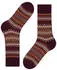 Burlington Fair Isle Socken (24774) claret