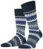 Burlington Fair Isle Socken (24774) marine
