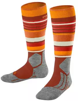 Falke SK2 Intermediate Kinder Skisocken (16301) carrot orange
