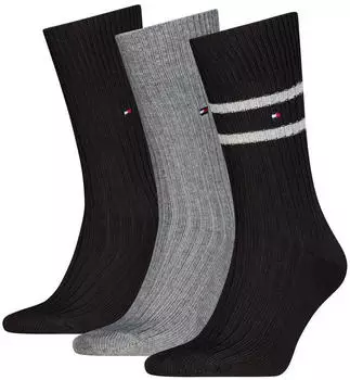 Tommy Hilfiger Flag Socken (701241160-002-39/42) schwarz