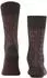Falke Artwork Tie Socken (12576) dark brown