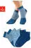 Bench Sneakersocken 6-Paar Packung navy/azur