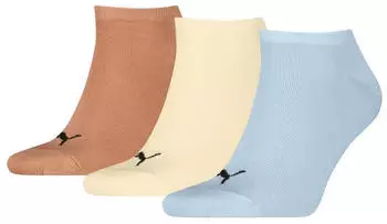 Puma Sneaker-Socken 3er-Pack (906807) blau/soft gelb/cinnabar