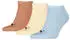 Puma Sneaker-Socken 3er-Pack (906807) blau/soft gelb/cinnabar