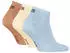 Puma Sneaker-Socken 3er-Pack (906807) blau/soft gelb/cinnabar