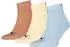 Puma Sneaker-Socken 3er-Pack (906807) blau/soft gelb/cinnabar