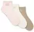HUGO 3P SH HEART CC W Kurzsocken (50570083) weiß/braun