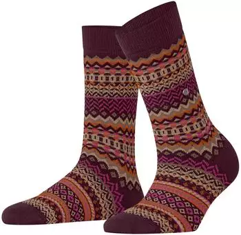 Burlington Fair Isle Socken Wolle atmungsaktiv