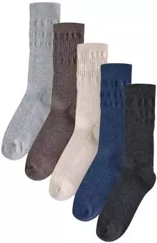 Next Fashion Socken beige/marine/umbra/grau/schwarz