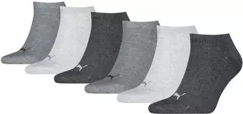 Puma Quarter Plain ECOM Sneaker Socken (701236166-003-43/46) anthraci/light mel grey/medium mel grey
