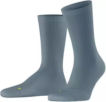 Falke Run Rib Crew Socken (12574) monument/blau