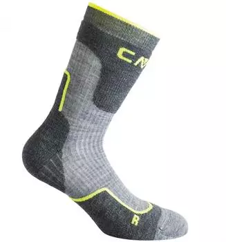 CMP Kids Trekking Wollsocken (3I49174) asphalt mel.