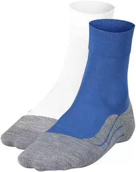 Falke TK2 Trekking Socken (16522) wei&szlig;/grau/blau