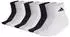 Adidas Thin & Light Sportswear Ankle Socks 9 Pack (TB_WH755-9P) schwarz/grau/weiß
