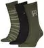 Tommy Hilfiger Socken 3er-Pack mit Geschenkbox (72532540) olive