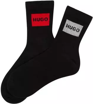 HUGO 2P QS RIB LUREX PA W Freizeitsocken (50546665)